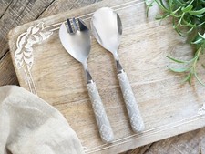 Chic antique salatbesteck - chic,
