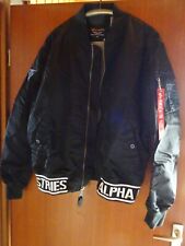 Alpha Industries Bomberjacke schwarz Gr. 2XL XXL Mod. 102850