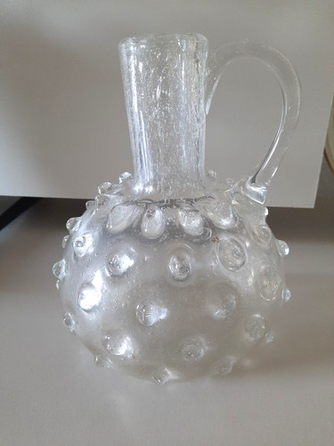 Alter glaskrug noppenkrug mit - alter,