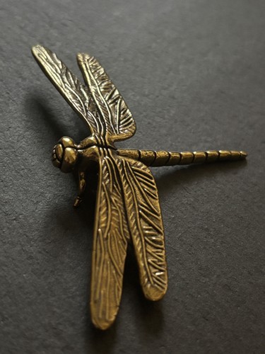 Libelle aus messing - libelle,