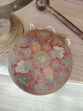 Vintage Gong India Tischgong