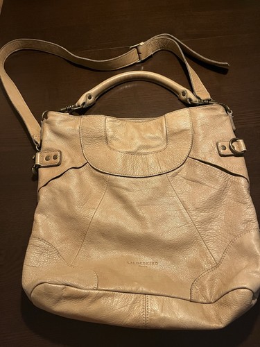 Liebeskind tasche beige leder - liebeskind,