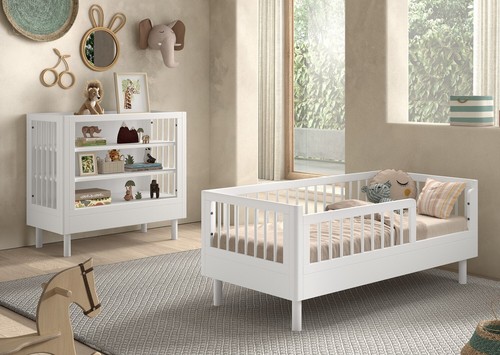Set juniorbett wickelregal - set,
