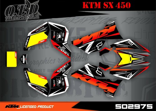 Scrub dekor kit atv ktm - dekor,