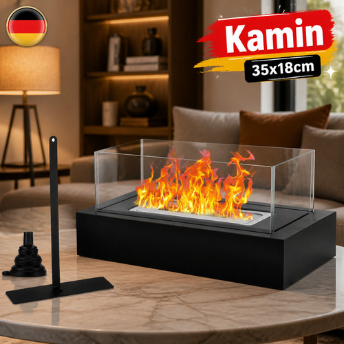 Modernes design ethanol kamin - modernes,