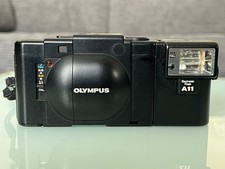 Olympus XA + Blitz A11