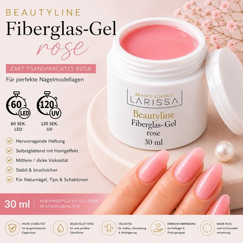 Fiberglas gel rose ml - fiberglas, 30