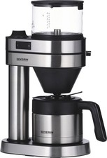 Severin KA 5763 Edelstahl-gebürstet / Schwarz Kaffeemaschine NEU OVP