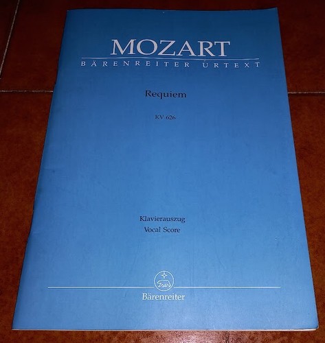 Partitur mozart requiem 626 - partitur,