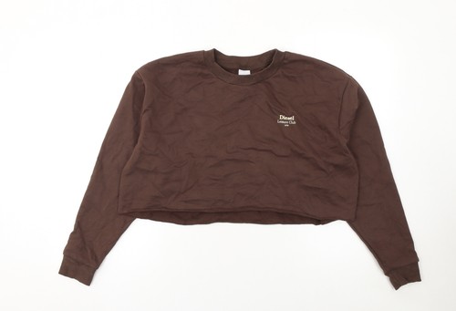 Diesel damen sweatshirt braun - damen,