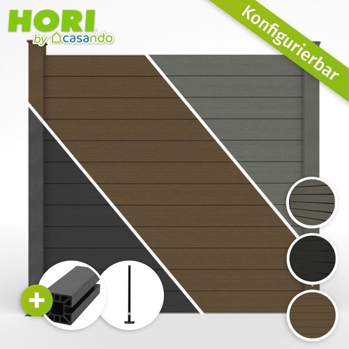 Hori holzzaun komplettset - holzzaun,