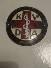 alte Emaille Auto Plakette -