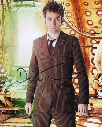 David tennant signed autogramm - signed,