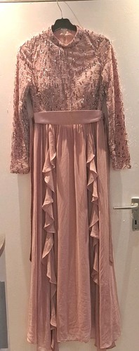 Damen abendkleid rosa - damen,