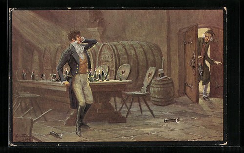 Künstler arthur thiele - künstler-ak,