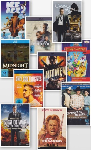 Dvd blu ray pack - dvd/blu-ray, |