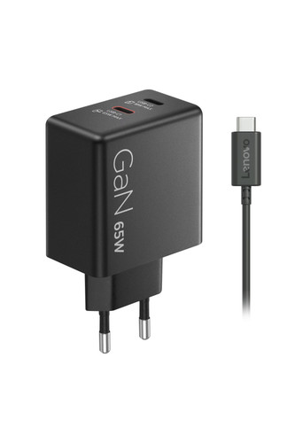 Lenovo dual usb - usb-c, 65w