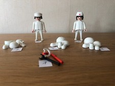 Playmobil Zubehör KrankenWagen/Haus Pfleger-Bandagen-Kopfverband-Gips usw.