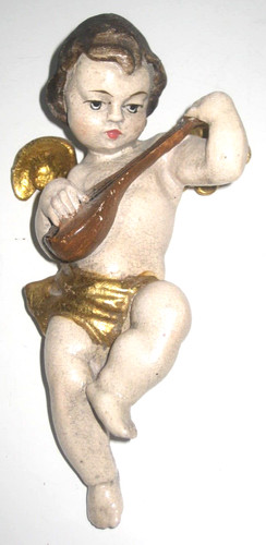 Holzfigur geschnitzt engel - geschnitzt,,