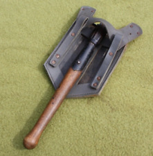 NVA Klapp Spaten mit  Hülle Schanzzeug  Nahkampf DDR alte Ausführung