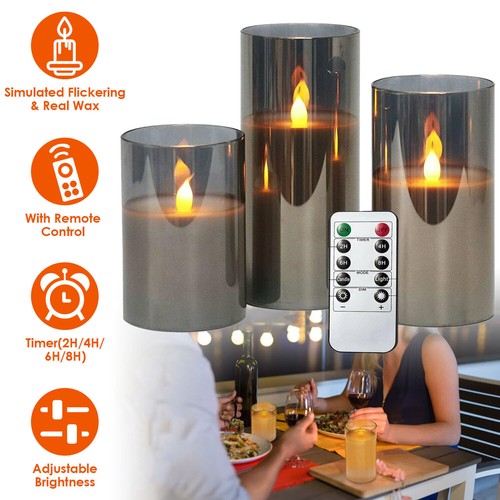 Led kerzen 3stk - kerzen,