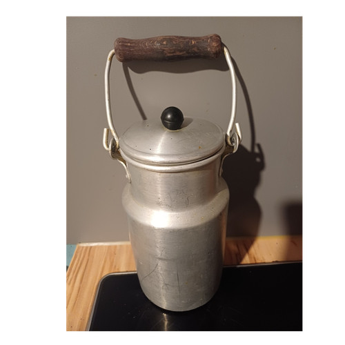 Ddr milchkanne aluminium mit - ddr,