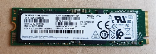 100 512gb samsung pm981 - 512gb,