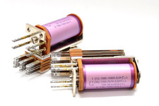 2x Vintage Fernmelde-Relais mit Spule v. Siemens & Halske Typ T Bv 7420/214, NOS