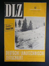 DLZ Zeitschrift Pflug Ackerwagen Kartoffelerntetechnik Schlepper Fendt Traktor