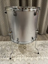 16" Floor Tom | Silver Wrap |