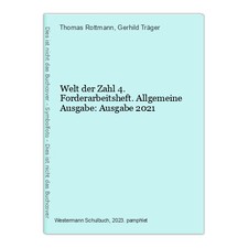 Welt der Zahl 4. Forderarbeitsheft. Allgemeine Ausgabe: Ausgabe 2021 Rottmann, T