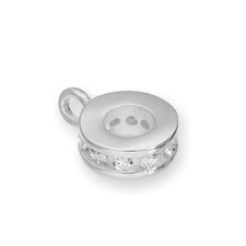 Sterlingsilber 3mm Rund Kanal