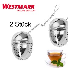 2 x Tee Ei oval Teesieb