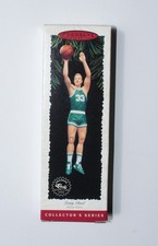 Larry Bird - Boston Celtics '96 Weihnachts-Ornament + NBA Classic Karte Keepsake