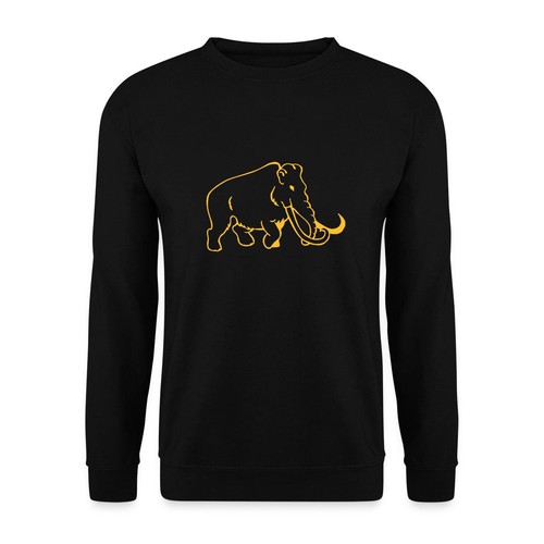 Silhouette mammut line - silhouette,