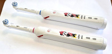 2 x Braun Oral-B JUNIOR  Minnie Mouse elektrische Zahnbürste Kinder Handstück 
