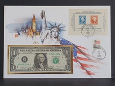 Banknotenbrief USA Washington