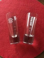 2 Averna Bitterlikör Gläser 2cl/4cl Eichstrich Bar 