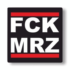 Fck mrz pvc aufkleber - pvc,