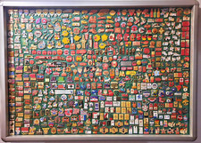 ca. 555 Pin`s Hard Rock, Coca C., MC. Donald mit Jahrespins, Pepsi, Atlanta 96