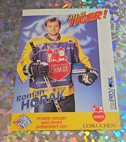 Del eishockey autogrammkarte - del,
