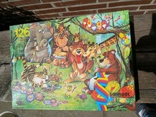 Puzzle  126 Teile Dschungel-Musik von Schmidt Spiel Retro/ Vintage 70iger