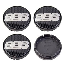 4x BBS Nabendeckel Emblem