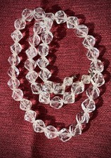 Vintage Multifaceted Clear