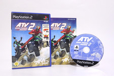 Atv 2: Quad Power Racing (Sony PlayStation 2) PS2 Spiel mit Anleitung Guter Zust