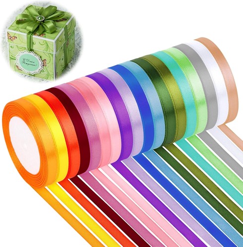 Geschenkband satin 10mm 22m - satin, x