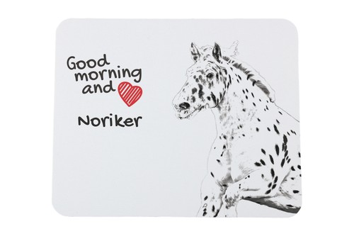 Noriker mauspad mit pferd - noriker,
