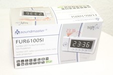 Soundmaster FUR6100SI Funkuhrenradio Projektion Jumbo Led Neu Rechnung MwSt 