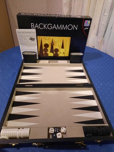 Backgammon kunstlederkoffer - , /
