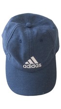 adidas Cap Kappe Blau One Size Sportlich Baumwolle